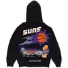 Warren Street Suns Basketball Hooded Hoodies Lotas Womens Fashion Streetwear Pullover Sweatshirts Top Clothing WOEX