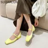 GAI SUOJIALUN verano Mujer plana punta redonda suave bailarina zapatos señoras vestido Casual Ballet mocasines clásicos Mujer 230816 GAI