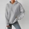 여자 후드 땀 셔츠 패션 스웨트 셔츠 여성 캐주얼 풀버 가을 겨울 까마귀 긴 소매 점퍼 화이트 230817