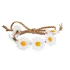 Hair Clips 2023 Fashion Sunflower Wreath Headband For Women Goddess Children Pure Daisy Trend Japanese Suit Headwear Gift