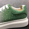 Style europejski Dres Party Wedding Buty Sprężyna jesień oddychający koronkowy dhinestone Casual Sneaker Coun. Tope Tose Grube Dom Business Spacer