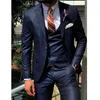 Abiti da uomo 2023 affari neri slim maschion abita di moda cutsom shorre wedding smoking ballor made 3 pezzi