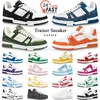 Designer Casual Shoes Virgils Abloh Sneaker Mens Women Trainer Luxury Monogram denim Canvas läder abloh vit olivgrön röd blå låg toppplattform des chaussures