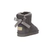 Designer Boots Australia Classic Mini Kids Ug Boots Girls Toddler Shoes Winter Snow Sneakers Designer Boot Youth Chesut Rock Rose Grey
