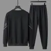 Мужские спортивные костюмы 2023 Спортивные костюмы мужские брюки с капюшоном 2 штука Соответствующие наборы одежды для мужской одежды.
