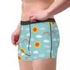 Underpants Men Stars Stars Sun Cloud Boxer Shorts Shorts Mutandine biancheria intima traspirante maschio Fashion Plus size