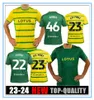 23 24 Pukki Hugill Soccer Jersey 2024 2023 Camiseta de Futbol Rashica McLean Dowell Buendia Tzolis Sargent Footy Home Away Men Kids Kids Shirt