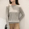 Frauenpullover 2023 Frauen Kaschmirpullover Frau gestrickt Mode losen Pullover