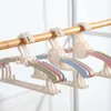 Hangers 20 stks/perceel 28,5 cm plastic kinderjas hanger huishouden multifunctionele intrekbaar babykledingrek