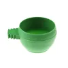 Other Bird Supplies Plastics Feeding Bowl With Handle Food Cup Water Dish For Parrot Cage Suitable Parakeets Conure Budgies Finch W3JE