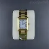 Orologio da donna serbatoio orologi moda montre femme placcato oro argento acciaio inossidabile orologio impermeabile business orologi quadrati elegante xb09 C23