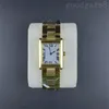 Relógio feminino tanque moda relógios montre femme banhado a ouro prata aço inoxidável à prova d'água orologio negócios relógios quadrados elegantes xb09 C23