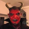 Party Masks Ikari Silicone Mask Devil Realistic Prank Present Gift Toy Spooky for Halloween 230816