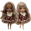 人形ICY DBS Blyth Doll Joint Body Brown Mix Blonde Hair30cm 16 BJD TOY GIRLS GIFT 230816