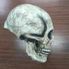 Maski imprezowe pełna czaszka maska ​​karnawał dorośli realistc anonimowy Halloween ruchomy usta szczęka horror szkieletowe maski nakrycia głowy 230816