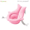 Bañera de baños asientos de baby shower estera de bañera anti -slip bolso de malla de malla asiento de soporte de asiento de asiento plegable alfombra de cuerpo suave y cómoda Z230817