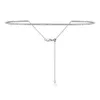 Pendant Necklaces Tennis Necklace 925 Sterling Silver Plated 18k While Gold 2mm High Carbon Diamond Adjustable Choker for Women Party 230817