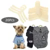 Dog Apparel 20pcs Mini Drying Rack Puppy Clothes Hanger Hangers Clothing Hanging Cat