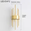 Wall Lamp Modern Luxury Clear Crystal LED Bedroom Bedside Decor Sconce Aisle Corridor Dining Room Indoor Lighting Fixtu