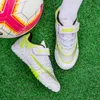 Athletic Outdoor Children Soccer Chaussures Boys Filles Filles Étudiants non glissières Ablint Training Football Shoe Kids Artificial Turf Tfag Trainers Sneakers 230816