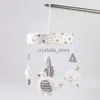 Baby Rattles Mobiles Educational Toys for Kid Holder Rotating Bed Bell Toddler Bed Bell Kids Stroller Hanging Doll Toy HKD230817