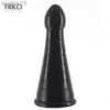 Anal Toys FRKO Smooth Round Head PVC Anal Plug Men Sex Toys For Woman Inserted Vagina G-spot Protaste Massage Long 192mm Adult Game 18+ HKD230816