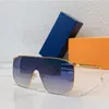 Mask Sonnenbrille Trendy Marke übergroß