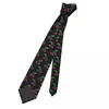 Bow Ties Cherry Fruit mignon Colde Fashion Men Femmes Polyester 8 cm View de cou de large pour accessoires