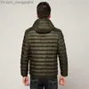 Herrenjacken Herren vier Jahreszeiten Ultraleichte Verpackung Down Jacke wasserdichte winddichte und atmungsaktive Mantel Großgröße Herren Hoodie Z230817