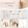 Baby Rattle Toy Wood Bed Bell Bracket Hanging Bracket Toys Hanger Baby Crib Bell Wood Toy Holder ARM BRACKET HKD230817