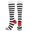 Men's Socks Leg Pressure Running Cycling Multi Color Compress Nursing Edema Varicose Veins For Travel Flight Over Knee High Stockings