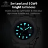 Outros relógios Addiesidve Men's Stainless Steel Relógio 200m Diver BGW9 Super Luminous Relloj Hombre Europeu e American Business Quartz 230816