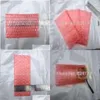 Schutzpackung Großhandel Großhandel-9x17cm 200pcs Blasenumschläge Wrap-Taschen/ Antistatikbeutel/ rote Farbe PE-Mailer-Beutel Drop d otuwz