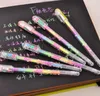 Highlighter Pen Rainbow Colored Gel Ink Penns Rollerball Point Pen For DIY Fotoalbum Black Paper Present Konstskrivning