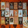 Autre événement Party fournit 78 Happy Halloween Tarot CARTS INTÉRESSION CARTES FORTUNE DIRE DIVINATION DES CARTES DE GAME BOARD 230816
