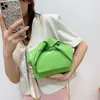 Hobo 2022 Designer Femmes Pu Leather Crossbody Sacs Bodage New Fashion Lady Green White Yellow Sac à main décontractée Small Sacs à rabat HKD230817