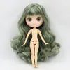 Bambole Middie blyth nuda bambola da 20 cm corpo articolare facep opaco e occhi grigi capelli morbidi giocattoli fai -da -te dono con gesti 230816