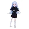 Dolls bjd 45cm Diary Queen 14 head can be opened campus suit student doll girl gift 230816