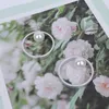 Dangle Earrings Retro Pearl Drop Summer Thick Metal Circle Hoop Women's Vintage Jewelry Party Night Wear Decoration 2023トレンド