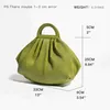 Hobo MABULA Pleated Fashion Women Hobo Handbags Simple Design Crossbody Bag Soft Leather Solid Totes Purse Shoulder Bags HKD230817