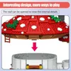 Blocs 2233pcs City Street View Mini Mushroom House Building Blocss Fairy Tale Dream Architecture Figures B Toys for Kids Gifts R230817