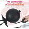 Anal Toys Inflatable Anal Plug Expandable Big Butt Plug Super Huge For Men Woman Vagina Anal Dilator Sex Toys 18 Dildo Prostate Massage HKD230816