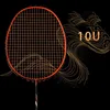 Outros produtos esportivos de alta qualidade Badminton Racket 10U Ultra Light cerca de 54g libras 24 Ponto de equilíbrio 3105mm Esportes adultos ao ar livre 230816