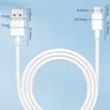 CASEiST 5A Fast Charging Cable 1m 3ft 1.5m 2m 6ft Meters Super Quick Cellphone Charger USB Type C Micro Mobile Cell Sync Data White PVC Cables for Phone Samsung Android PC