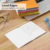 Candy Colors Notebook Memo 24pcs Composizione STENO PASCHI DI SCRITTURA PASCING PER OFFICIO Diario Home | 3 5x5