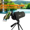 Visionking 25-75x70 Field Spotting Scope Zoom Professional Hunting Birdwatching Monocular Telescope con supporto per campeggio per il telefono