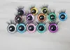 Dolltillbehör 20SetLot Anpassning N199mm 12mm1416182024mm 30mm 3D Glitter Toy Eyes with Eyelash Magy Washer For DIY 230816