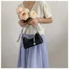 Hobo -märkesdesigner Denim Women's Shoulder Bag Casual Chain Crossbody Bag Hobos Handbag HKD230817