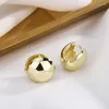 Backs Earrings Trendy Silver Gold Color Clip Cuff Ball Geometric Punk For Women Girl Gift Fashion Jewelry Dropship Wholesale