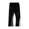 Pantalones de moda Carta Impreso Pantalón deportivo High Street Algodón Negro Blanco Naranja Pantalones de chándal Pantalones Casual para hombre Pantalón de cintura elástica Ropa famosa suelta